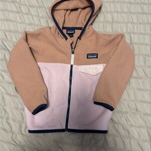 Patagonia Toddler 2T Two-Tone Fleece Hoodie